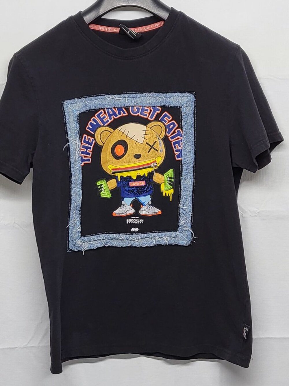 Switch Remarkable T Shirt Size L Weak Get Eaten Brooklyn Basement Fringe Zipper